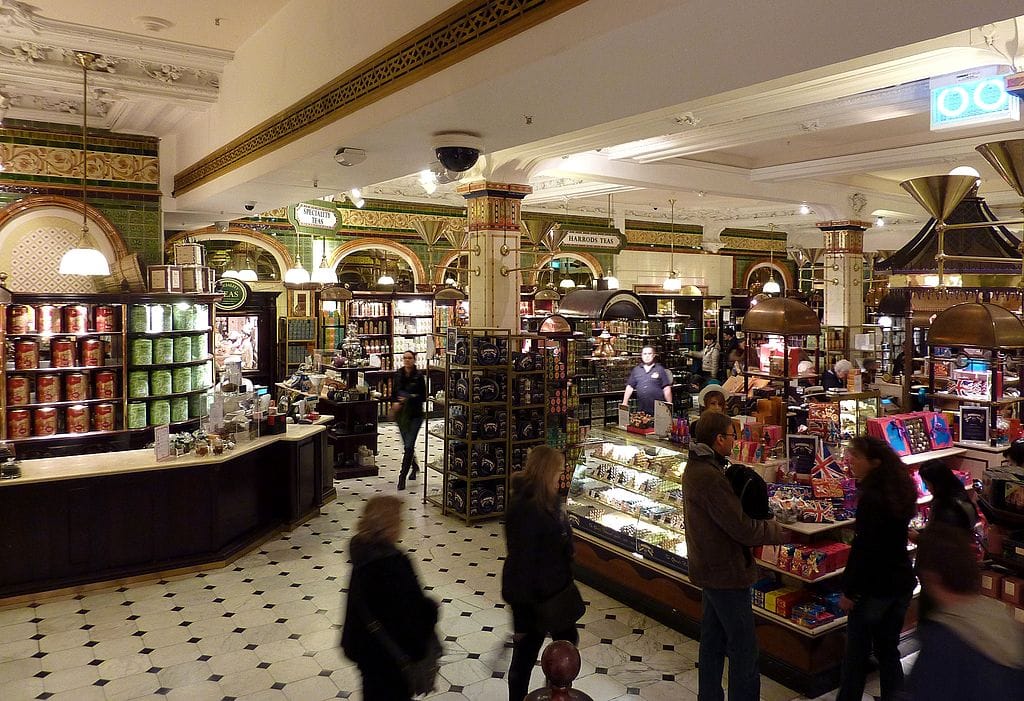 London legrégebbi boltjai: Harrods (1834)