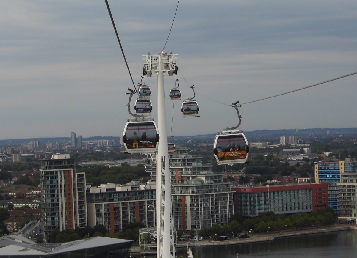 Különleges London: IFS Cloud Cable Car