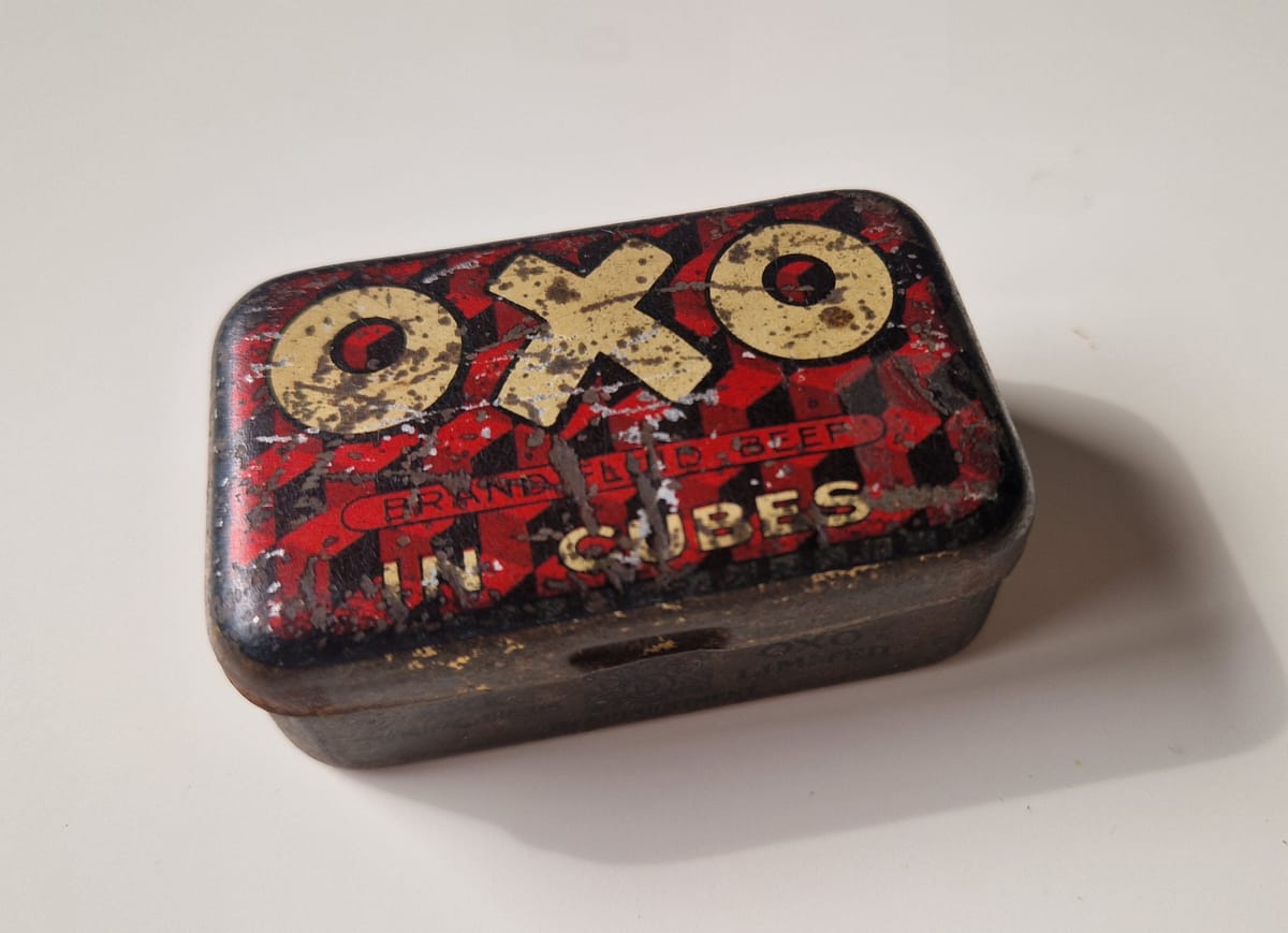 Londoni kincseim: OXO fémdobozok