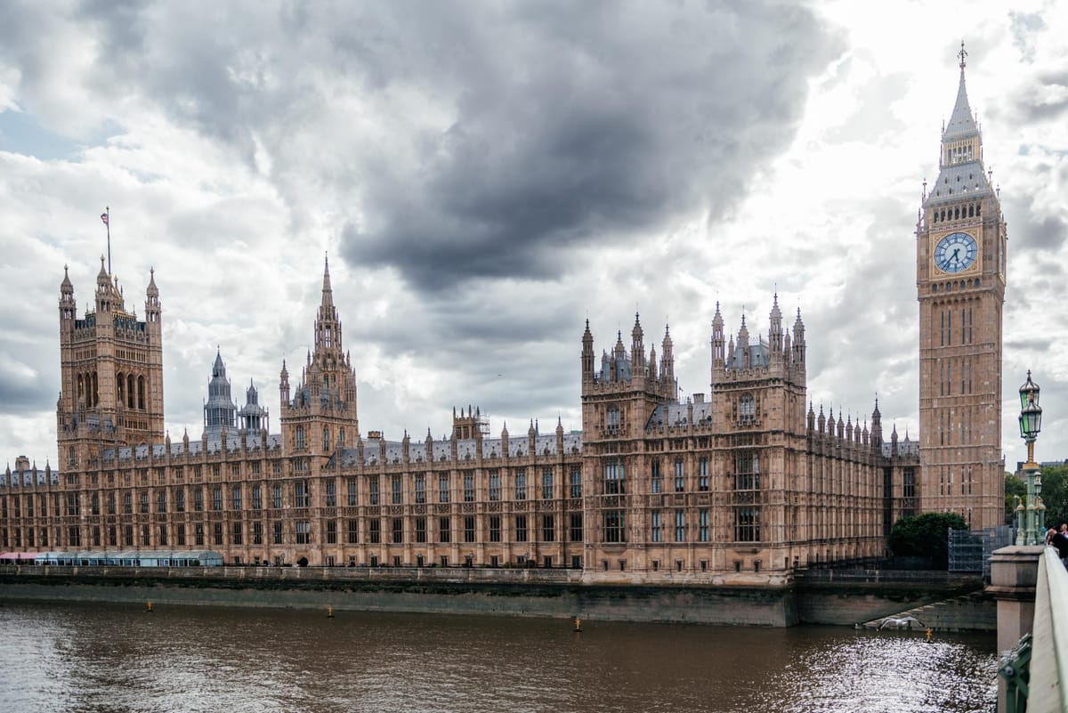 Londoni top 10: Parlament, azaz a Palace of Westminster