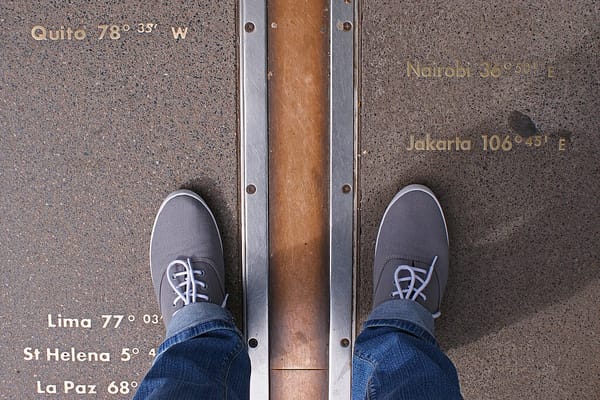 London titkai: a greenwich-i délkör, azaz a 0 fok